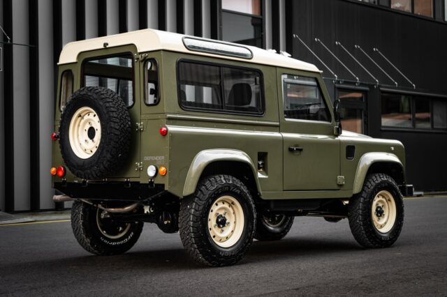 It starts with the right foundation. An ultra low-mileage, numbers-matching 300Tdi Defender 90, showing just 31,000 miles from new. Sourced from Antibes in the south of France and carefully brought back to life, this is the kind of base that rarely presents itself today.Beneath the surface, everything has been done properly. The chassis and steel components were stripped to bare metal and powder-coated, while the original body panels still retain their factory spot welds, a testament to a life spent in the right conditions. Honest originality preserved and elevated.Finished in classic Balmoral Green, the exterior carries a quiet confidence. Not overbuilt, not overdone, just purposeful. Details like Wolf steel wheels, an upgraded TD5 rear door, and comprehensive corrosion protection ensure this Defender is ready to be used, not just admired.
Under the bonnet sits the legendary 300Tdi simple, mechanical, and built to last. Paired with the R380 gearbox, it delivers that unmistakable analogue driving feel. No electronics, no distractions, just torque, sound, and connection.We think it strikes a rare balance between originality and refinement, usability and collectability.But more than anything, it’s a Defender that feels right.📍Located in Connecticut, USA 📩 sales@podsoverland.com 🌍 www.podsoverland.com#landroverdefender #defender90 #defender300tdi #landroverclassic #classicdefender