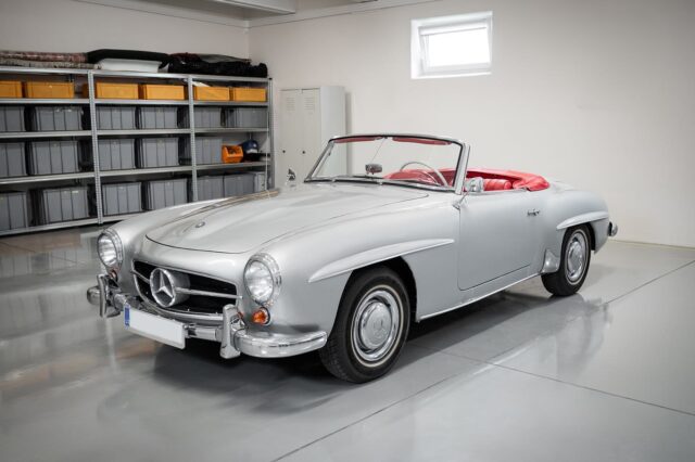 🚨 Now Live at Auction 🚨
A timeless icon of open-top luxury is officially up for grabs.Introducing our 1962 Mercedes-Benz 190 SL, now available on @carandclassic_co_uk — a collector-grade example with a story as elegant as its silhouette.Originally delivered to the U.S. and discovered in a Georgia storage unit after decades off the radar, this 190 SL has since undergone a no-expense-spared restoration in Germany. It retains its matching-numbers engine, meticulously rebuilt and detailed to an outstanding level.Finished in shimmering Silver Metallic (DB-180) over a re-trimmed red leather interior, complete with German square-weave carpeting and a mohair hood, this SL offers both heritage and showroom presence.✅ Matching numbers
✅ US-delivered, southern-state car
✅ Photo-documented restoration
✅ Accident- and rust-free
✅ Rebuilt engine, detailed to concours standards
✅ Supplied with matching hard topThis is more than just a vintage convertible—it’s a piece of Mercedes-Benz history, preserved and presented for the next discerning owner.🖱 Bid now via the link:
🔗 carandclassic.com/auctions/1962-mercedes-benz-190-sl-8bKPRgDon’t miss the chance to own one of the most graceful Mercedes ever built.📩 sales@samuellloydco.com
📞 +44 (0) 7985155952
🌍 samuellloydco.com#mercedesbenz #sl190 #aucion